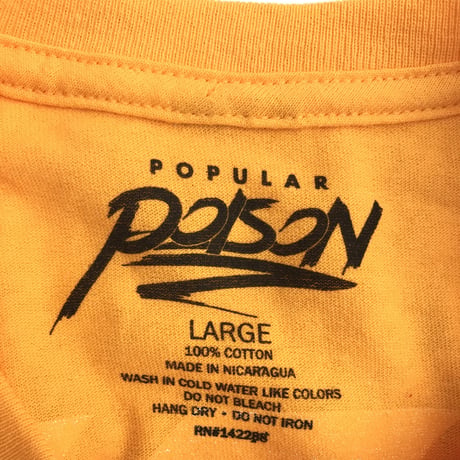 New “Popular Poison”  東京 日本🌊 T-Shirt From USA Size-L.XL