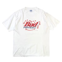 90's BUD FOOTBALL(BUDWEISER) T-SHIRT size XL