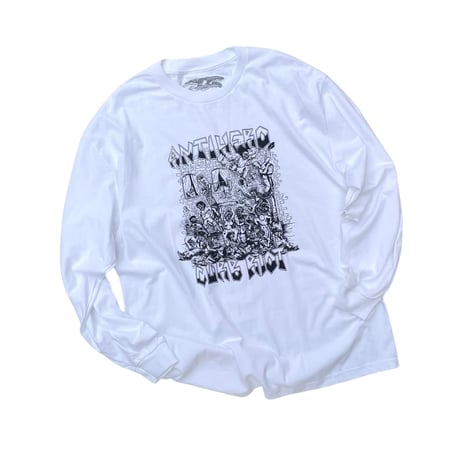 New ANTI HERO L/s Tee Size-XL Designed by LOTTIES Mike Gigliotti
