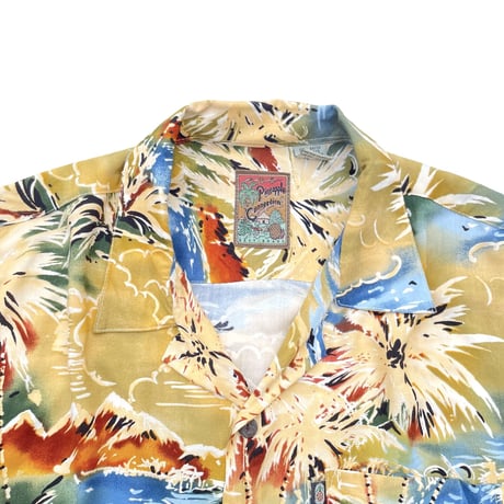 Pineapple Connection  Aloha Shirts Size-M
