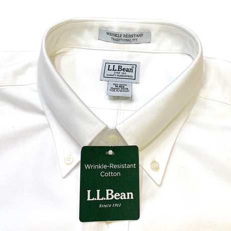 🆕 BIG SIZE L.L.BEAN S/S B.D SHIRT size 18-REG(XXL〜XXXL程)