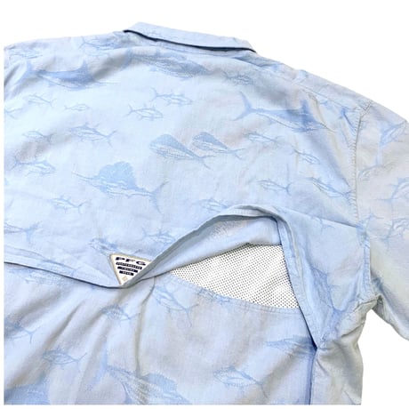 Columbia PFG Fish Pattern Shirt size XL