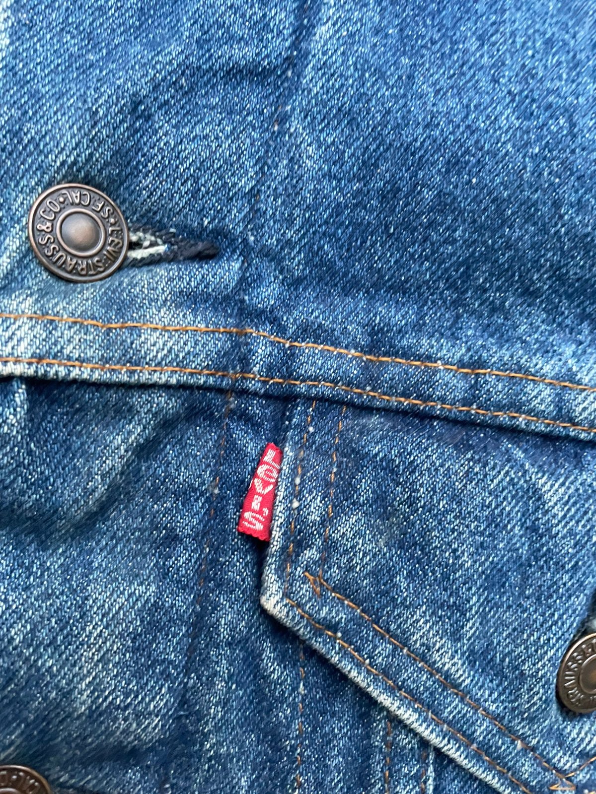 ジャケット・アウター Levi's 70506 40R Levi´sリーバイス70506米国製USA製85年製デニムジャケット40R 【公式通販】
