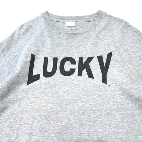 LUCKY BRAND・LUCKY T-SHIRT MADE IN USA size M〜L程