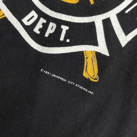 Movie BACKDRAFT Tee Size-L 90s MADE IN USA