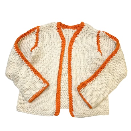 HANDMADE KNIT CARDIGAN