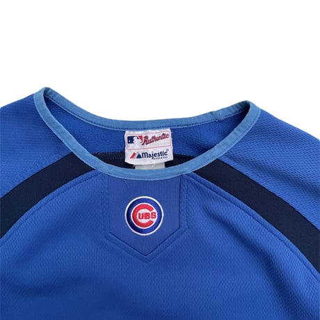 majestic⚾️ Warm up Sweater  Chicago Cubs Size-L程