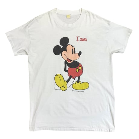 Official 70-80's Mickey T-shirt size One Size Fits All( XL〜XXL程)