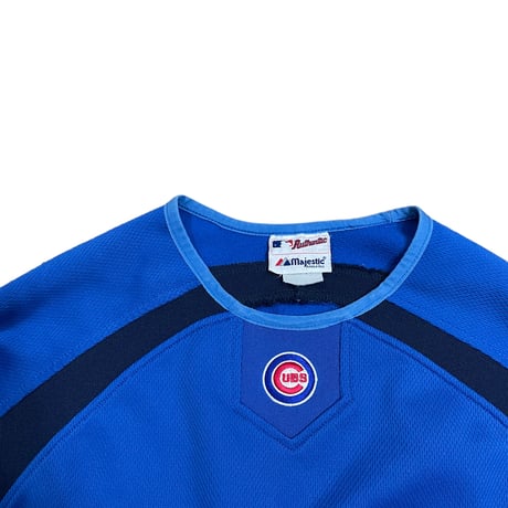 majestic  warming up sweater mix Size-L Chicago Cubs