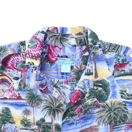 Reyn Spooner Hawaii Shirts Size-XL 100% RAYON ~90s