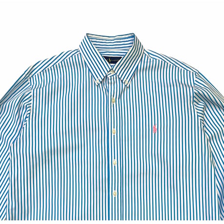 Ralph Lauren L/S Striped Shirt size L程