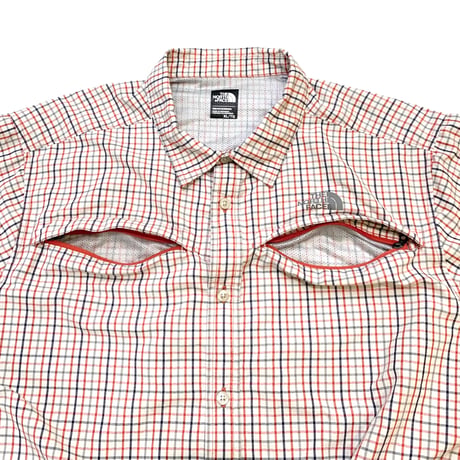 The North Face Check Shirt(Nylon/Polyester) size XL