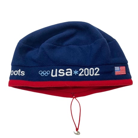 🇺🇸ROOTS FLEECE CAP(2002 THE OLYMPIC)