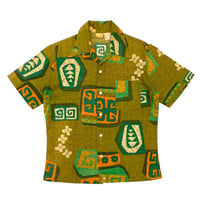 70's Sears Cotton Hawaiian Shirt size M