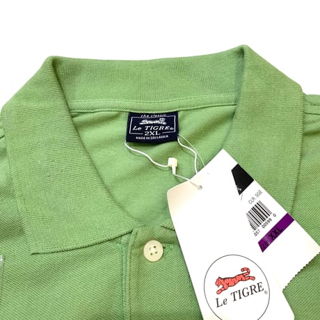New Le TIGRE L/S POLO・BIG SIZE size XXL