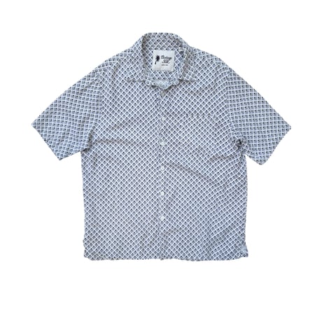 Vintage Silk S/s Shirt Size-L