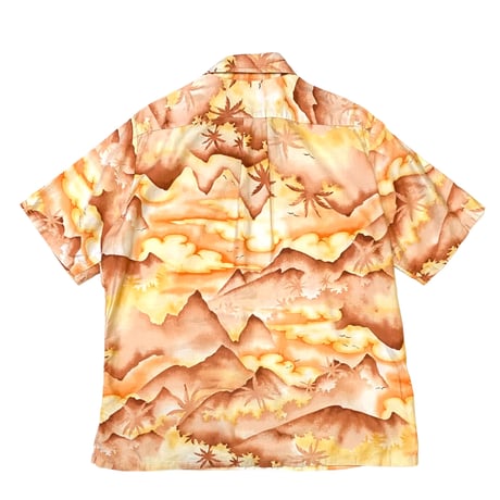 70's JC Penney Pullover Aloha Shirt size M〜L程
