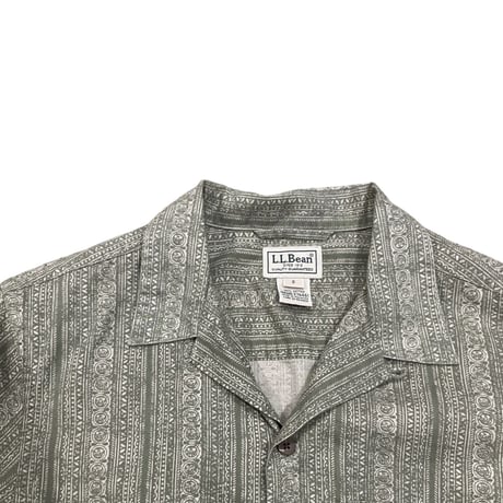 L.L.Bean Open Collar Shirt Size-S