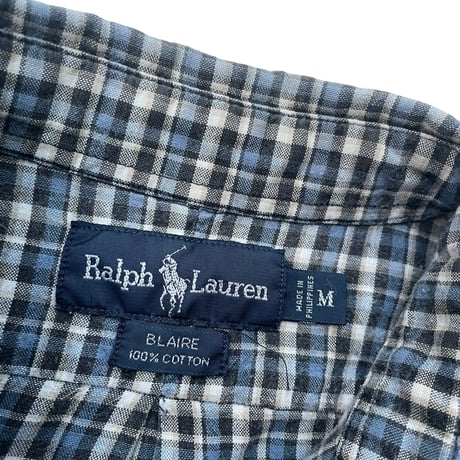 POLO Ralph Lauren BLAIRE B.D Check Shirts Size-M