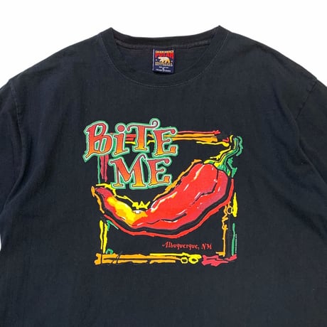 BiTE ME Red Chili T-shirt size XL