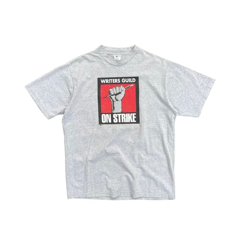 WRITERS GUILD ON STRIKE Size-L No.① NO.② MADE IN USA
