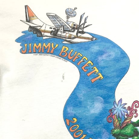 Jimmy Buffett A Beach Odyssey Tour L/S T-shirt size M