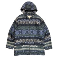 90-00's WOOL RICH WOOL HOODIE JACKET size M