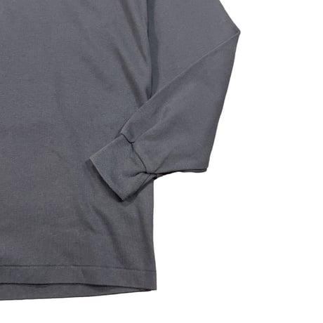 ST JOHN'S BAY  Hi-neck L/s Tee Size-L MADE IN USA 90s~