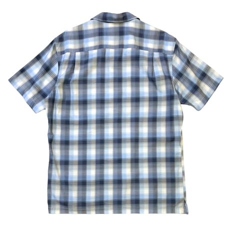 VANHEUSEN CHECK SHIRT(COTTON×RAYON) size M