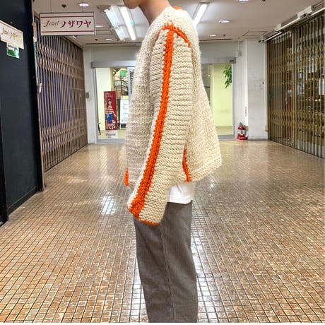 HANDMADE KNIT CARDIGAN