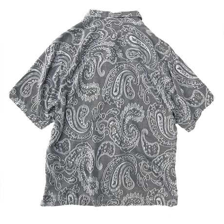BOCA CLASSICS  Paisley Shirt   RAYON × SILK  Size-L