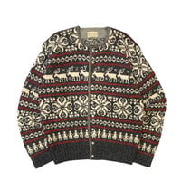 🇳🇴HAND MADE NORWAY CARDIGAN size XL程