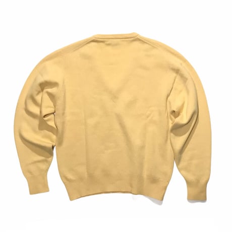 “l.magnum“ V-neck 100% PURE Cashmere  Size-M程
