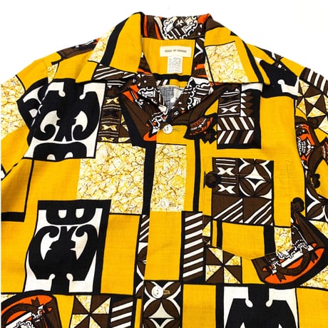COTTON ALOHA SHIRT MADE IN HAWAII size S〜M程
