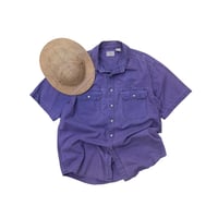 L.L.Bean S/s Cotton Shirt Size-L