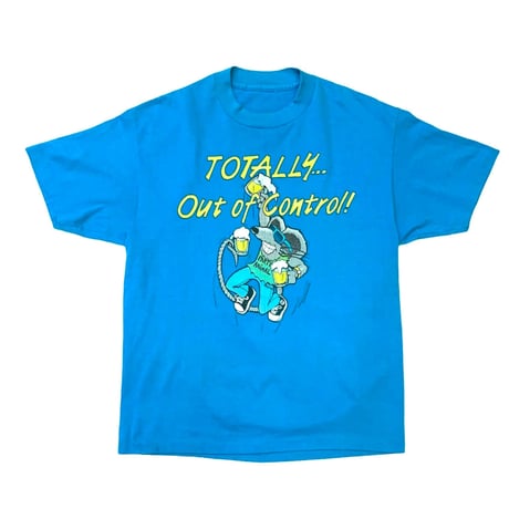 80-90's TOTALLY... Out Of Control! T-shirt size M