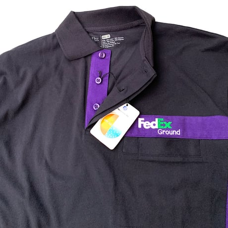 NEW FedEx L/S POLO SHIRT size M