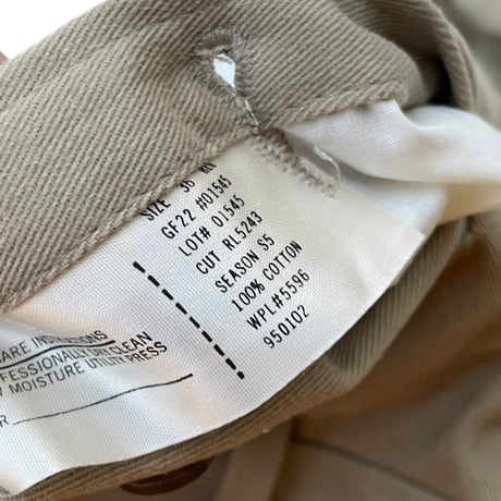 Polo Ralph Lauren w36 2Tac Pant’s Dead Stock MADE IN USA