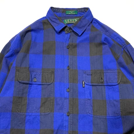 LEVI'S CHECK SHIRT size L