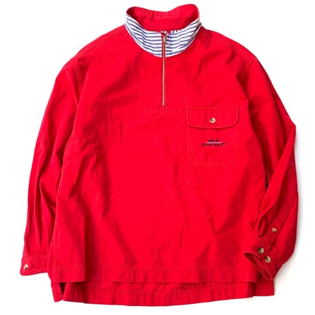 EDDIE BAUER COTTON HALF ZIP SHIRT size L