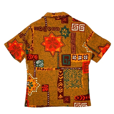 70's Sears Cotton Hawaiian Shirt size M