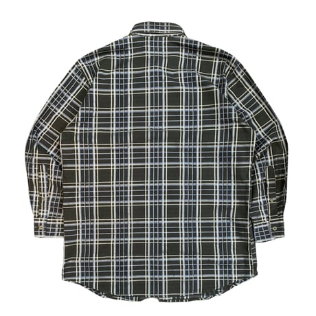 90's ARMANI JEANS L/S CHECK SHIRT size L