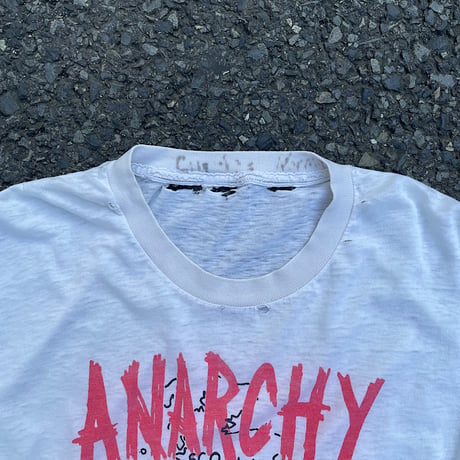 ANARCHY IN THE U.K. Tee Size-L程 70s.80s