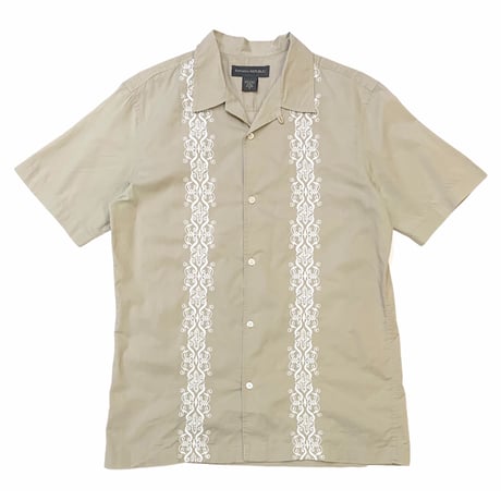00's BANANA REPUBLIC CUBA SHIRT size S
