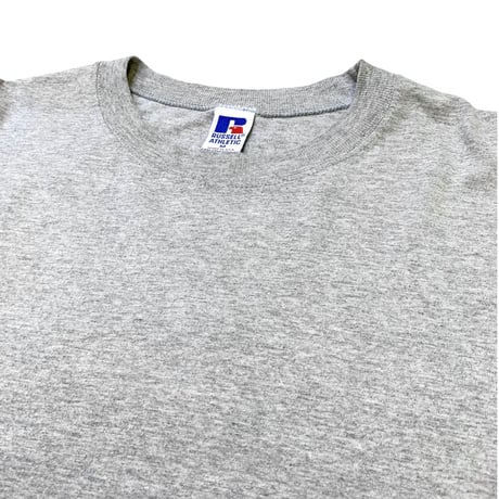 90's Russell High-Cotton Plain T-shirt size M・Made in usa