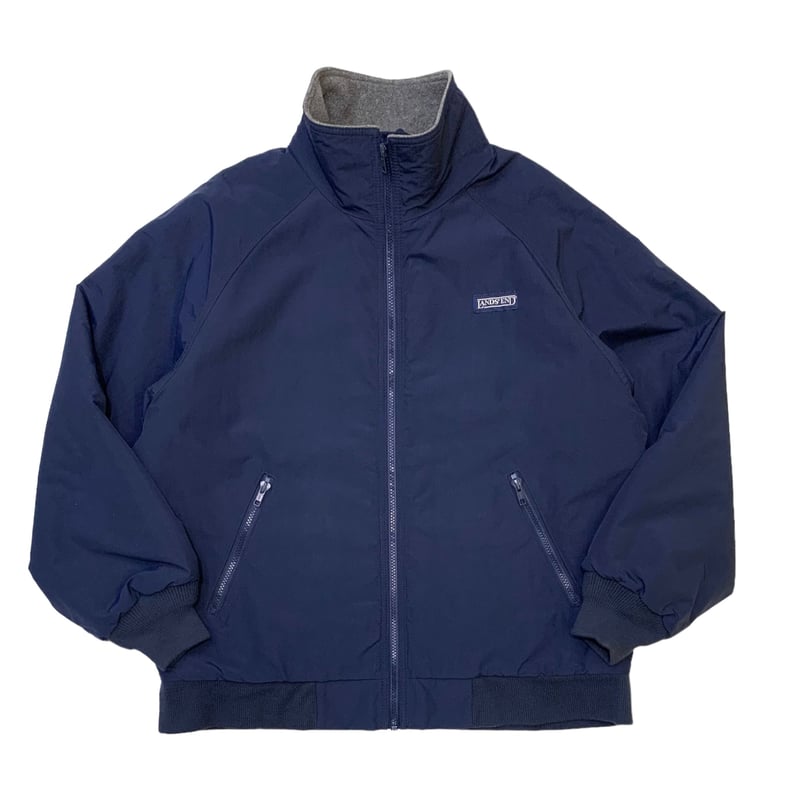 LANDS'END POLARTEC FLEECE LINER NYLON JACKET si