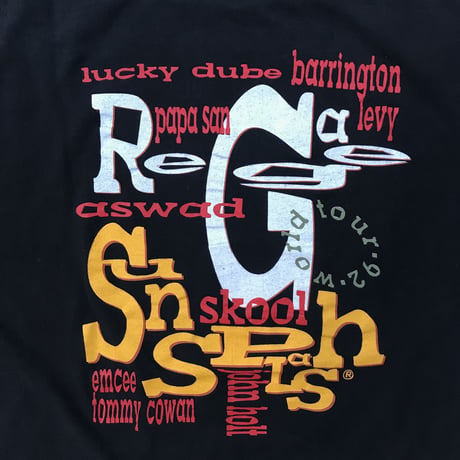 “Reggae Sunsplash” 1992 Tee Size-XL  MADE IN USA