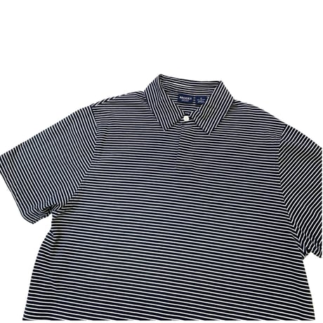 BROOKS SPORT STRIPED S/S POLO SHIRT size M