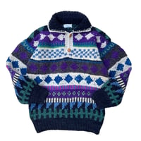 Otavalo Wool Knit Size-L MADE IN ECUADOR