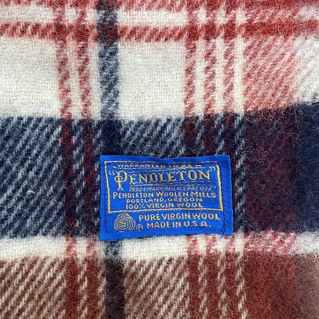 Pendleton Blanket 70s~  Size 175×130cm  Good-Condition